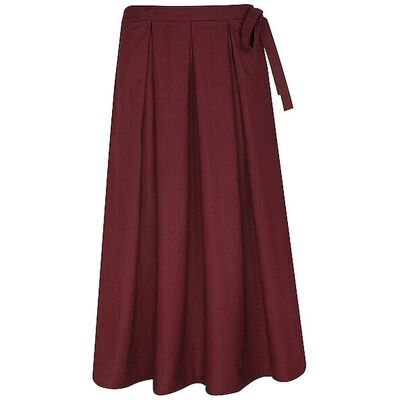 Richroyal Midi falda rojo oscuro 38 Richroyal Midi falda rojo oscuro 38