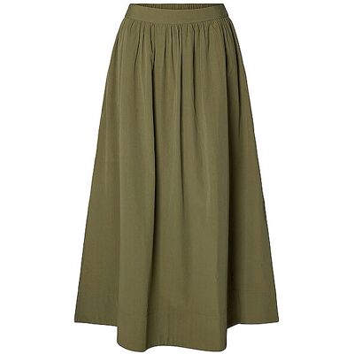 Selected Femme Midi falda SLFBLAIR oliva 42 Selected Femme Midi falda SLFBLAIR oliva 42