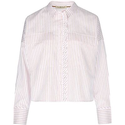 Smith&soul Camisa-blusa rosa XS Smith&soul Camisa-blusa rosa XS
