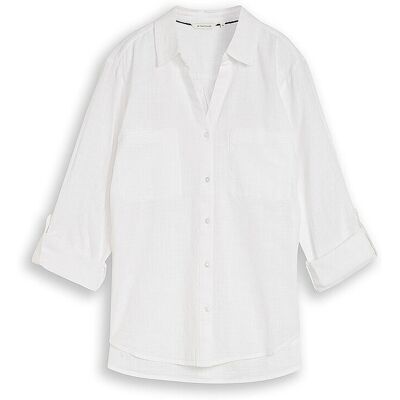 Tom Tailor Blusa blanco 36 Tom Tailor Blusa blanco 36