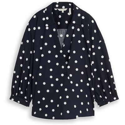 Tom Tailor Blusa azul oscuro 34 Tom Tailor Blusa azul oscuro 34