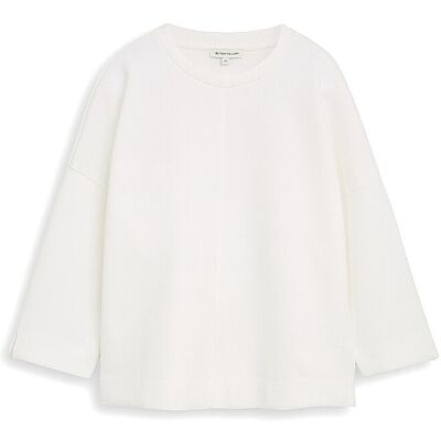 Tom Tailor Suéter blanco S Tom Tailor Suéter blanco S