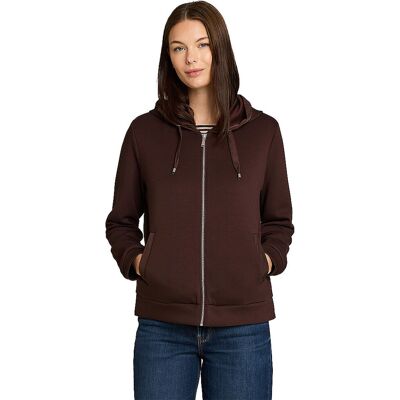 Tom Tailor Sudadera con cremallera marrón XXL Tom Tailor Sudadera con cremallera marrón XXL