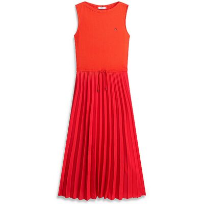 Tommy Hilfiger Midikleid rojo XS Tommy Hilfiger Midikleid rojo XS