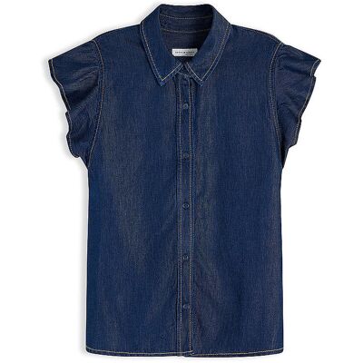 Tommy Hilfiger Blusa azul oscuro 38 Tommy Hilfiger Blusa azul oscuro 38