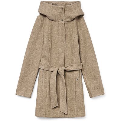 Vero Moda Abrigo VMPOPLIVA beige XS Vero Moda Abrigo VMPOPLIVA beige XS