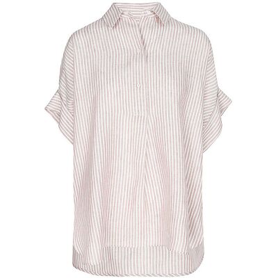 Max Mara Blusa de lino WKDVERVE rosa 42 Max Mara Blusa de lino WKDVERVE rosa 42