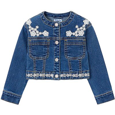 Mayoral Chaqueta vaquera para niña azul oscuro 92 Mayoral Chaqueta vaquera para niña azul oscuro 92