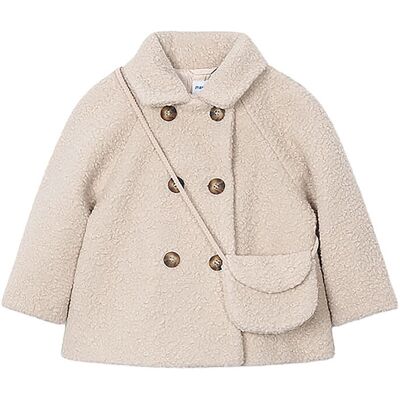 Mayoral Abrigo de niña beige 92 Mayoral Abrigo de niña beige 92