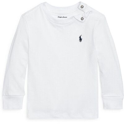 Ralph Lauren Camiseta de manga larga para bebé blanco 74 Ralph Lauren Camiseta de manga larga para bebé blanco 74