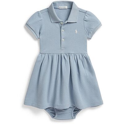 Ralph Lauren Vestido para bebé niña azul 86 Ralph Lauren Vestido para bebé niña azul 86