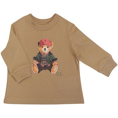 Ralph Lauren Camiseta de manga larga para bebé camel 74 Ralph Lauren Camiseta de manga larga para bebé camel 74
