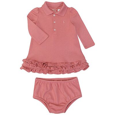 Ralph Lauren Vestido de bebé niña cobre 74 Ralph Lauren Vestido de bebé niña cobre 74