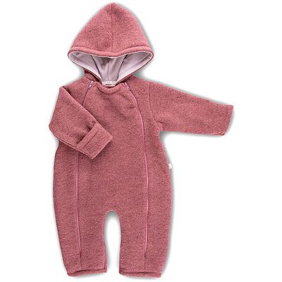 Popolini Mono polar de lana para bebé rosa 50-56 Popolini Mono polar de lana para bebé rosa 50-56