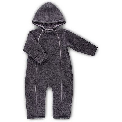 Popolini Mono polar de lana para bebé gris 50-56 Popolini Mono polar de lana para bebé gris 50-56