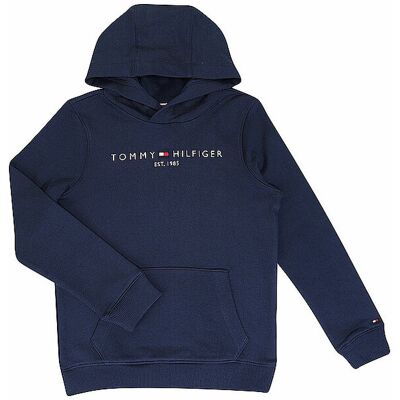Tommy Hilfiger Sudadera con capucha para niño - Hoodie azul oscuro 140 Tommy Hilfiger Sudadera con capucha para niño - Hoodie azul oscuro 140