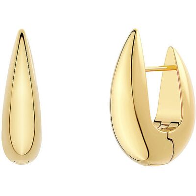 Edblad Pendientes CREST HOOPS Large Gold oro Edblad Pendientes CREST HOOPS Large Gold oro