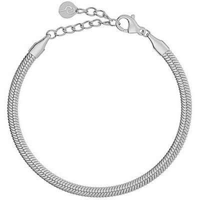 Edblad Collar HERRINGBONE BRACELET Steel plata Edblad Collar HERRINGBONE BRACELET Steel plata