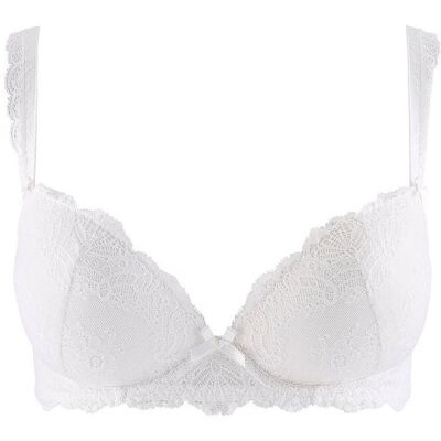 Aubade Sujetador Push Up Danse des Sens (Opale) blanco 85B Aubade Sujetador Push Up Danse des Sens (Opale) blanco 85B
