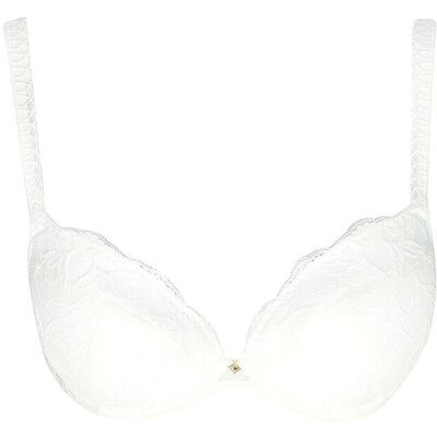 Aubade Sujetador Push Up KISS OF LOVE opale blanco 85B Aubade Sujetador Push Up KISS OF LOVE opale blanco 85B