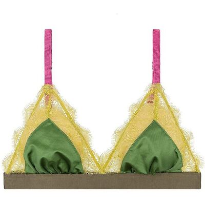 Love Stories Sujetador sin aros LOVE LACE verde verde 75 C/D Love Stories Sujetador sin aros LOVE LACE verde verde 75 C/D