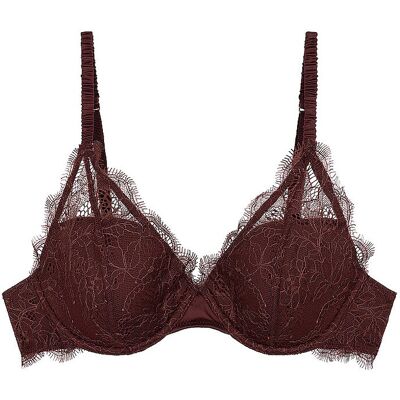 Love Stories Sujetador con aros GWYNETH Dark Brown marrón 80C Love Stories Sujetador con aros GWYNETH Dark Brown marrón 80C