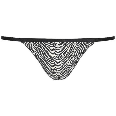 Love Stories Braga WILD ROSE con estampado de cebra negro M Love Stories Braga WILD ROSE con estampado de cebra negro M