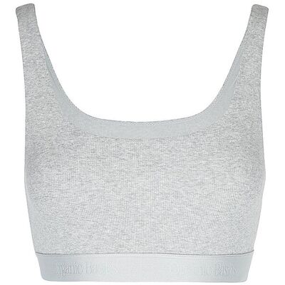 Basics Bustier CORE RIB gris melange gris claro XL Basics Bustier CORE RIB gris melange gris claro XL