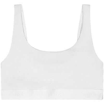 Basics Bustier CORE RIB blanco blanco XS Basics Bustier CORE RIB blanco blanco XS