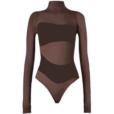 Wolford Body de tanga marrón S Wolford Body de tanga marrón S