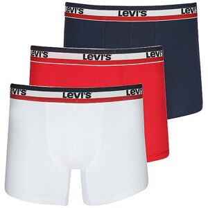 Levis Calzoncillos paquete de 3 negro/gris mélange blanco L Levis Calzoncillos paquete de 3 negro/gris mélange blanco L