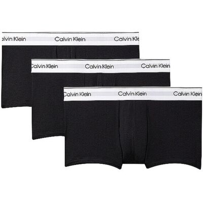Calvin Klein Calzoncillos paquete de 3 negro negro M Calvin Klein Calzoncillos paquete de 3 negro negro M
