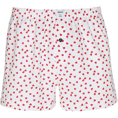 Skiny Boxershorts BOXERSENSATION vday hearts blanco M Skiny Boxershorts BOXERSENSATION vday hearts blanco M