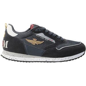 Aeronautica Militare Zapatillas de deporte azul oscuro 45 Aeronautica Militare Zapatillas de deporte azul oscuro 45