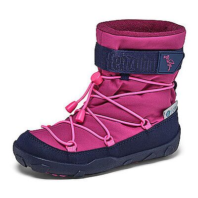Affenzahn Botas de invierno para niños VEGAN SNOWY Flamingo rojo oscuro 21 Affenzahn Botas de invierno para niños VEGAN SNOWY Flamingo rojo oscuro 21