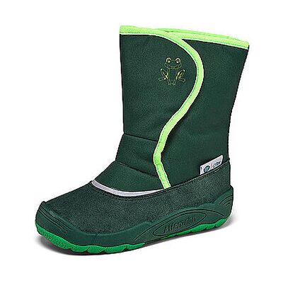 Affenzahn Botas para niños VEGAN FREEZY verde oscuro 25 Affenzahn Botas para niños VEGAN FREEZY verde oscuro 25