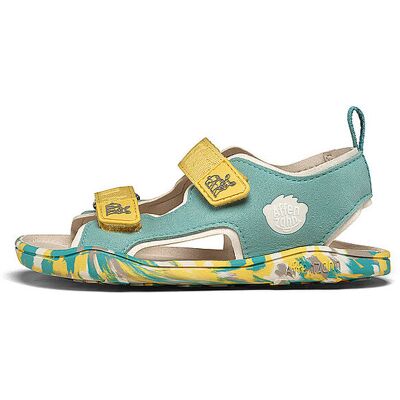 Affenzahn Sandalias infantiles AIRY Nashorn turquesa 25 Affenzahn Sandalias infantiles AIRY Nashorn turquesa 25