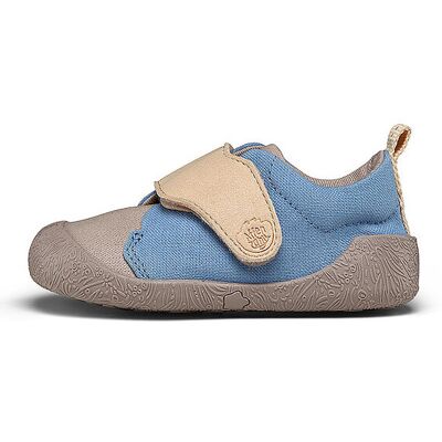 Affenzahn Zapatos primeros pasos SMALLY Robbe para bebé gris 24 Affenzahn Zapatos primeros pasos SMALLY Robbe para bebé gris 24