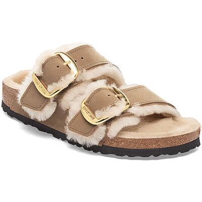 Birkenstock Pantoletten ARIZONA BIG BUCKLE marrón claro 36 Birkenstock Pantoletten ARIZONA BIG BUCKLE marrón claro 36