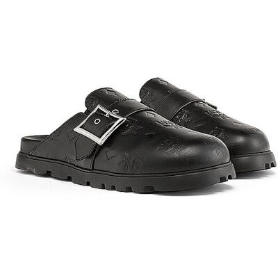 Mcm Zapato de cuero - Mules negro 40 Mcm Zapato de cuero - Mules negro 40