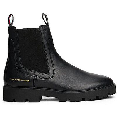 Tommy Hilfiger Botas Chelsea negro 38 Tommy Hilfiger Botas Chelsea negro 38