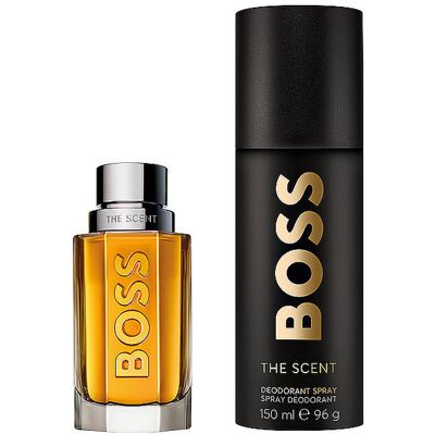 Boss Set de regalo - The Scent Eau de Toilette para hombre, set de regalo dúo 150 ml / 50 ml Boss Set de regalo - The Scent Eau de Toilette para hombre, set de regalo dúo 150 ml / 50 ml