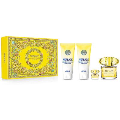 Versace Set de regalo - Yellow Diamond Eau de Toilette 2x100ml / 90ml / 5ml Versace Set de regalo - Yellow Diamond Eau de Toilette 2x100ml / 90ml / 5ml