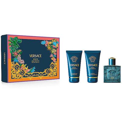 Versace Set de regalo - Eros Pour Homme Eau de Toilette Set 3x50ml Versace Set de regalo - Eros Pour Homme Eau de Toilette Set 3x50ml