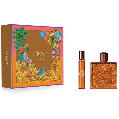 Versace Set de regalo - Eros Najim Pour Homme Parfum Set 100ml / 10ml Versace Set de regalo - Eros Najim Pour Homme Parfum Set 100ml / 10ml