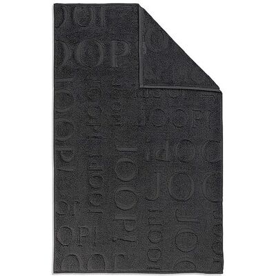 Joop Alfombra de baño 50x80cm STUDIO REPEAT Basalto negro Joop Alfombra de baño 50x80cm STUDIO REPEAT Basalto negro