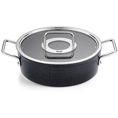 Fissler Kochtopf mit Glasdeckel ADAMANT 24cm/3,1l Antihaft/Schwarz negro Fissler Kochtopf mit Glasdeckel ADAMANT 24cm/3,1l Antihaft/Schwarz negro
