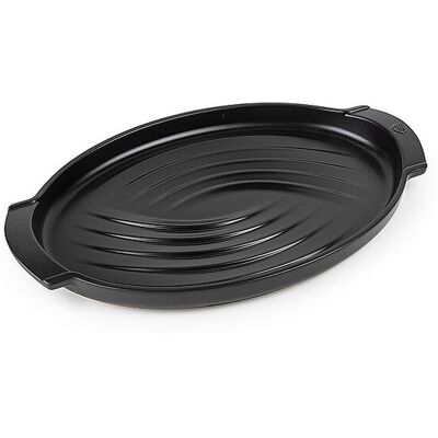 Peugeot Fuente para horno PLANCHA para pescado 41cm cerámica negro negro Peugeot Fuente para horno PLANCHA para pescado 41cm cerámica negro negro