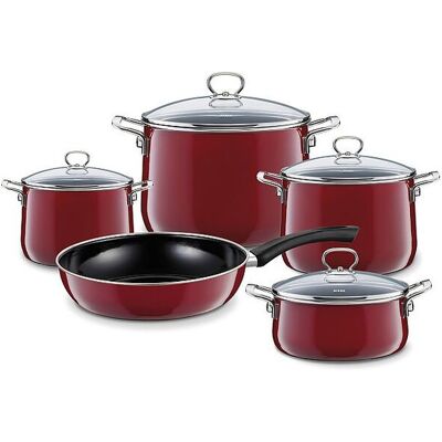 Riess Juego de utensilios de cocina de 5 piezas NOUVELLE Rosso rojo oscuro Riess Juego de utensilios de cocina de 5 piezas NOUVELLE Rosso rojo oscuro