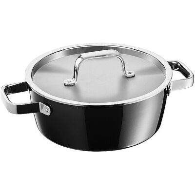 Wmf Cuenco para cocinar aromático Fusiontec 22cm Negro negro Wmf Cuenco para cocinar aromático Fusiontec 22cm Negro negro